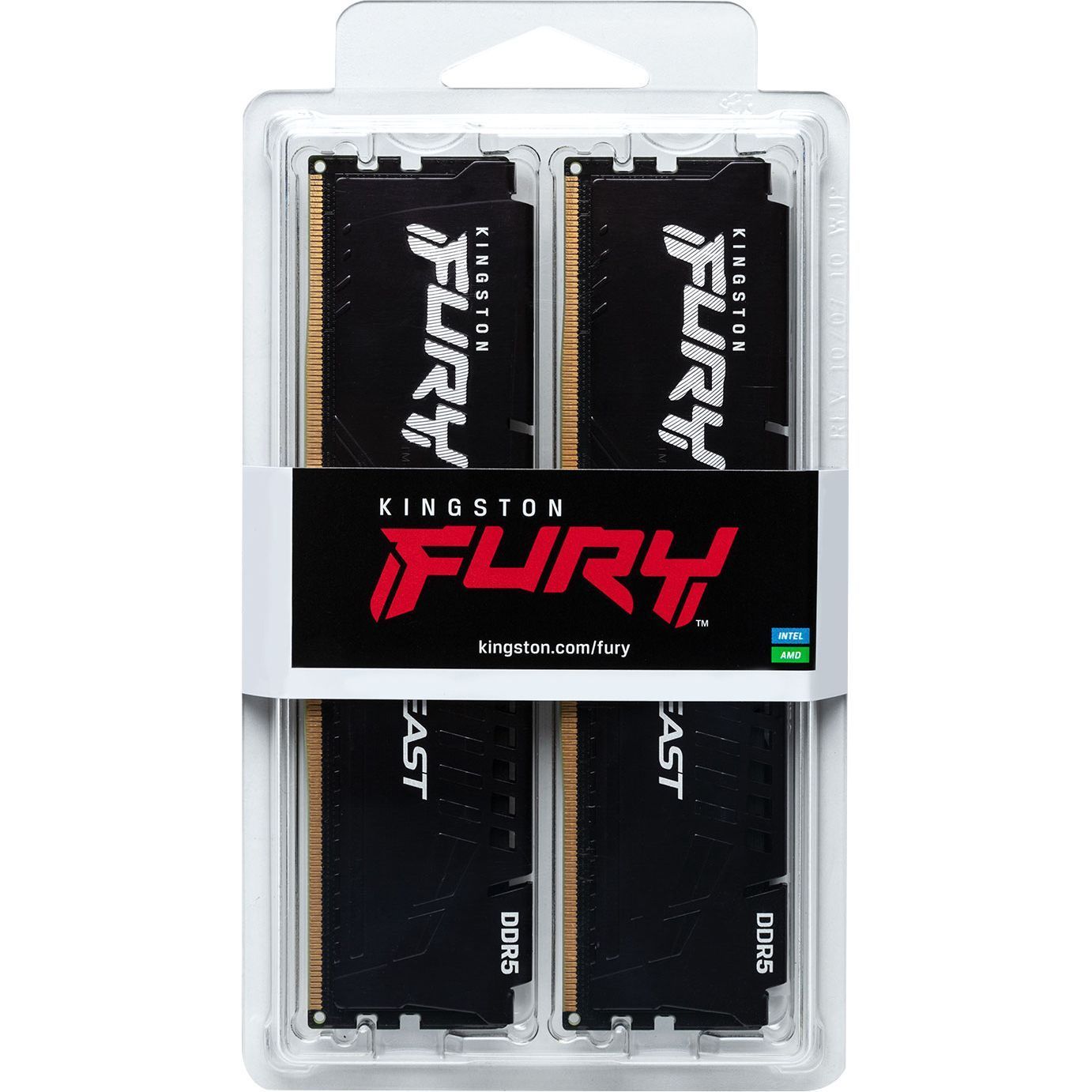 Память оперативная Kingston FURY Beast KF560C30BBEK2-32