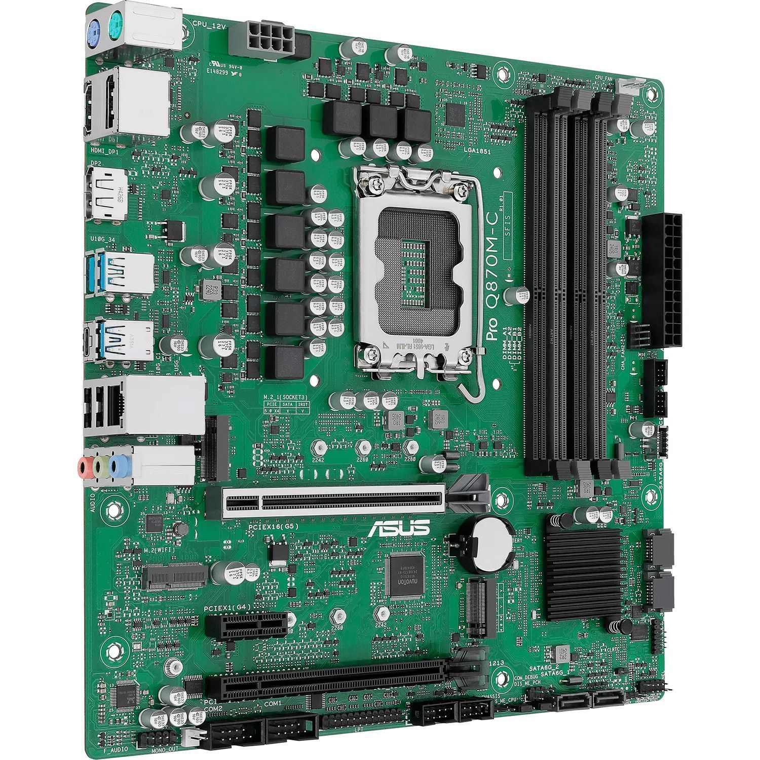 Материнская плата ASUS PRO Q870M-C-CSM (90MB1KEP-M0EAYC)